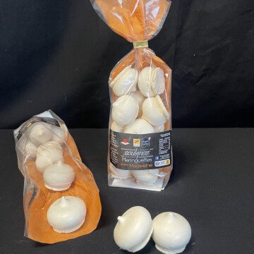 Meringues saveur madeleine
